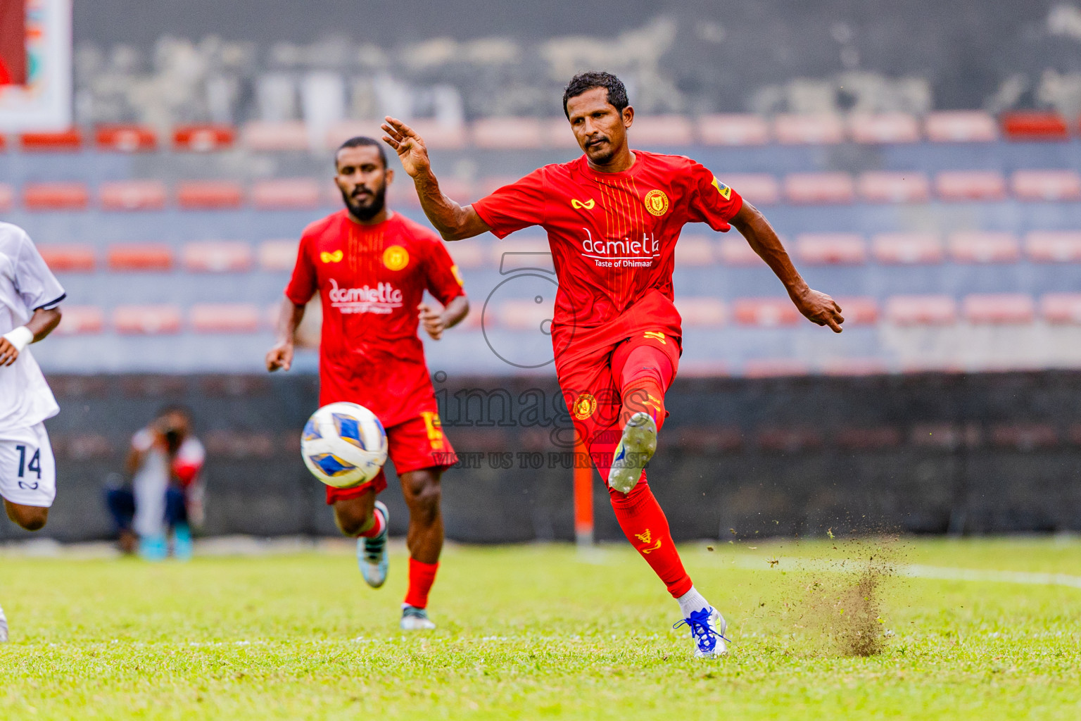 Club Green Streets vs Victory Sports Club in Dhivehi Premier League 2025/26 held in National Football Stadium, Male', Maldives on Thursday, 25th September 2025. Photos: Areef Adam / Images.mv