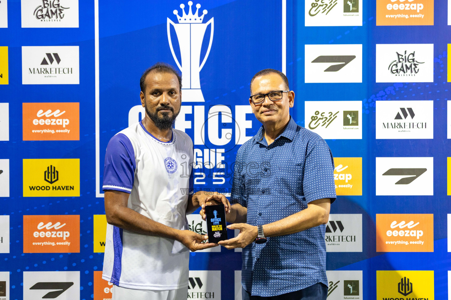 MIB vs MCLP in Day 2 of Office League 2025 was held on Thursday, 17th April 2025 in Hulhumale', Maldives. Photos: Mohamed Mahfooz Moosa / images.mv