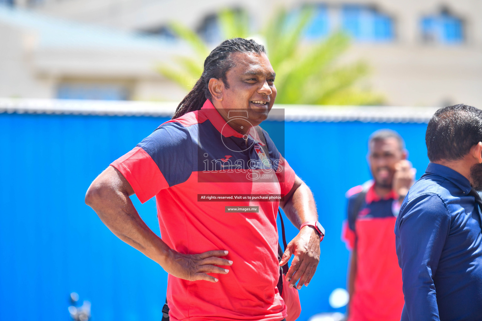 The Senior Men's National Team depart to Japan Training Camp from Maafannu Bus Terminal, Male', Maldives on 5th June 2023 Photos: Nausham Waheed/ Images.mv