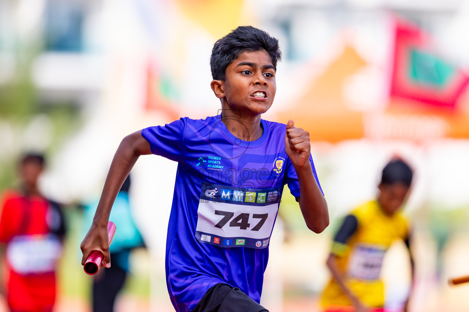 Day 5 of MWSC Interschool Athletics Championships 2024 held in Hulhumale Running Track, Hulhumale, Maldives on Wednesday, 13th November 2024. Photos by: Nausham Waheed / Images.mv