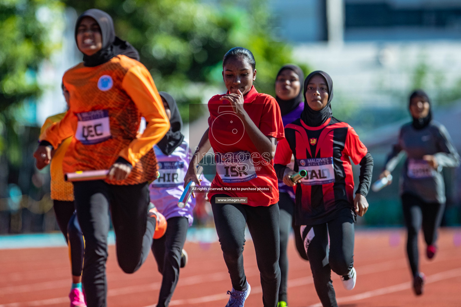 Day 5 of Inter-School Athletics Championship held in Male', Maldives on 27th May 2022. Photos by: Nausham Waheed / images.mv