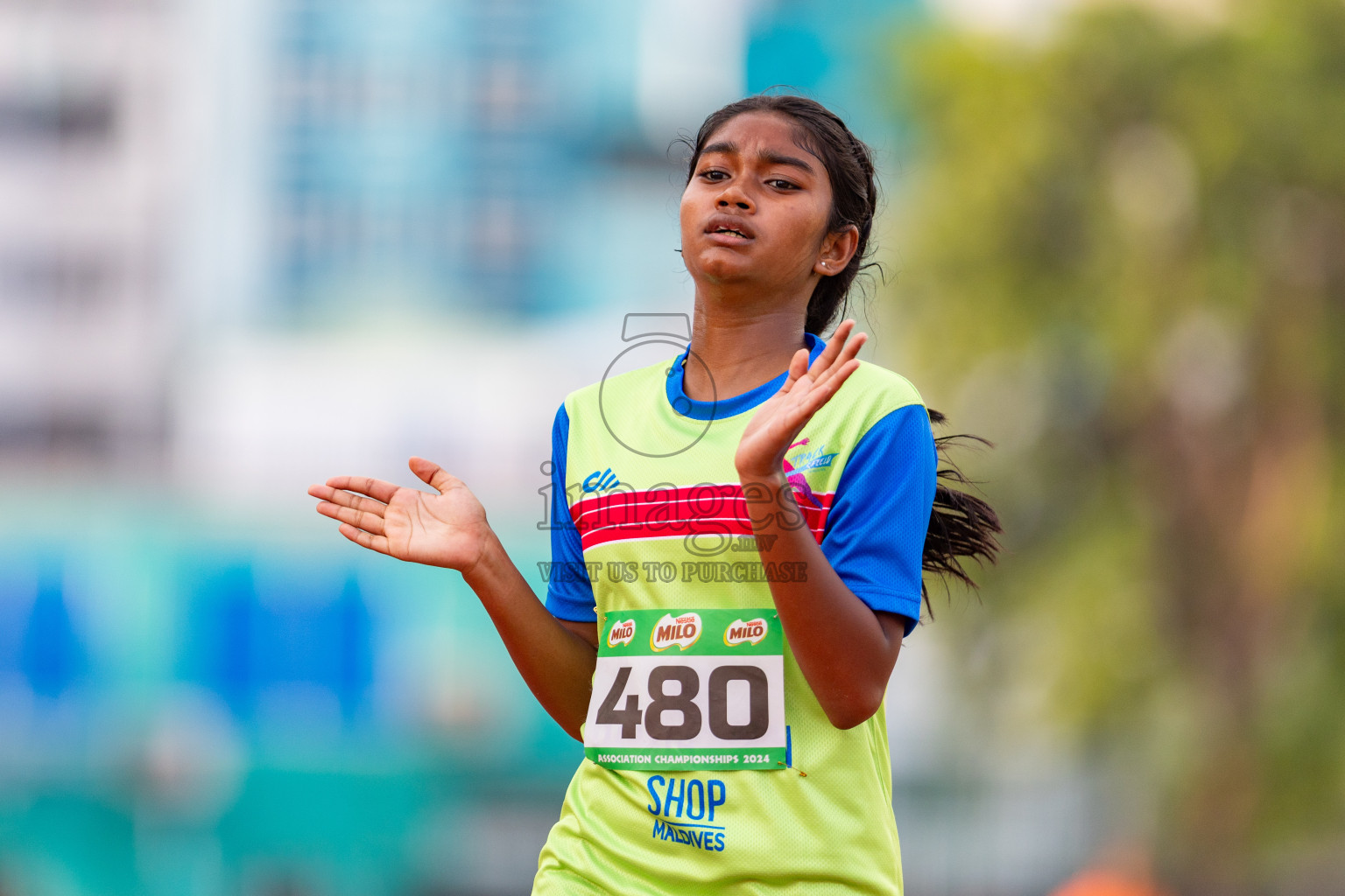 Day 2 of MILO Athletics Association Championship was held on Wednesday, 6th May 2024 in Male', Maldives. Photos: Nausham Waheed