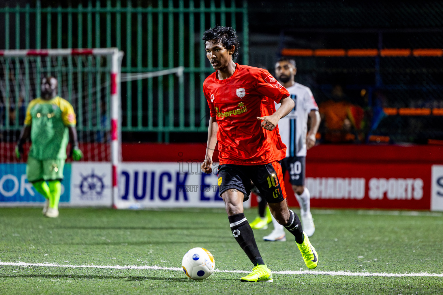 K Himmafushi vs K Dhiffushi in Day 10 of Golden Futsal Challenge 2025 was held on Tuesday, 14th January 2025, in Hulhumale', Maldives Photos: Nausham Waheed / images.mv