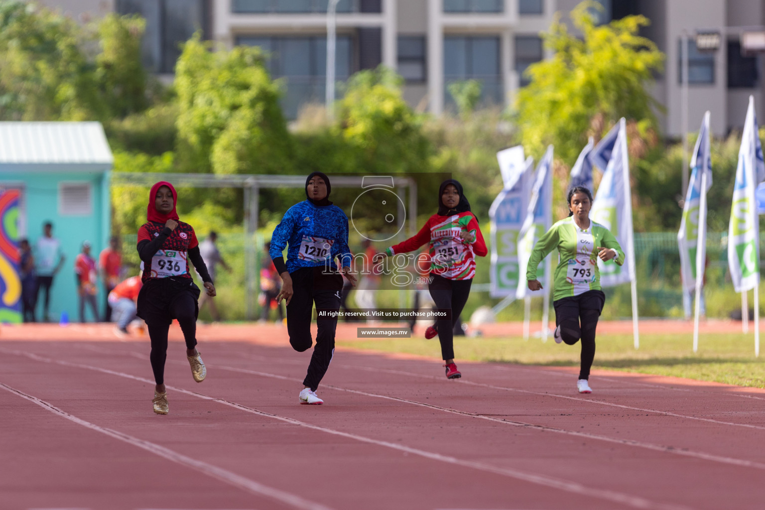 Day two of Inter School Athletics Championship 2023 was held at Hulhumale' Running Track at Hulhumale', Maldives on Sunday, 15th May 2023. Photos: Shuu/ Images.mv