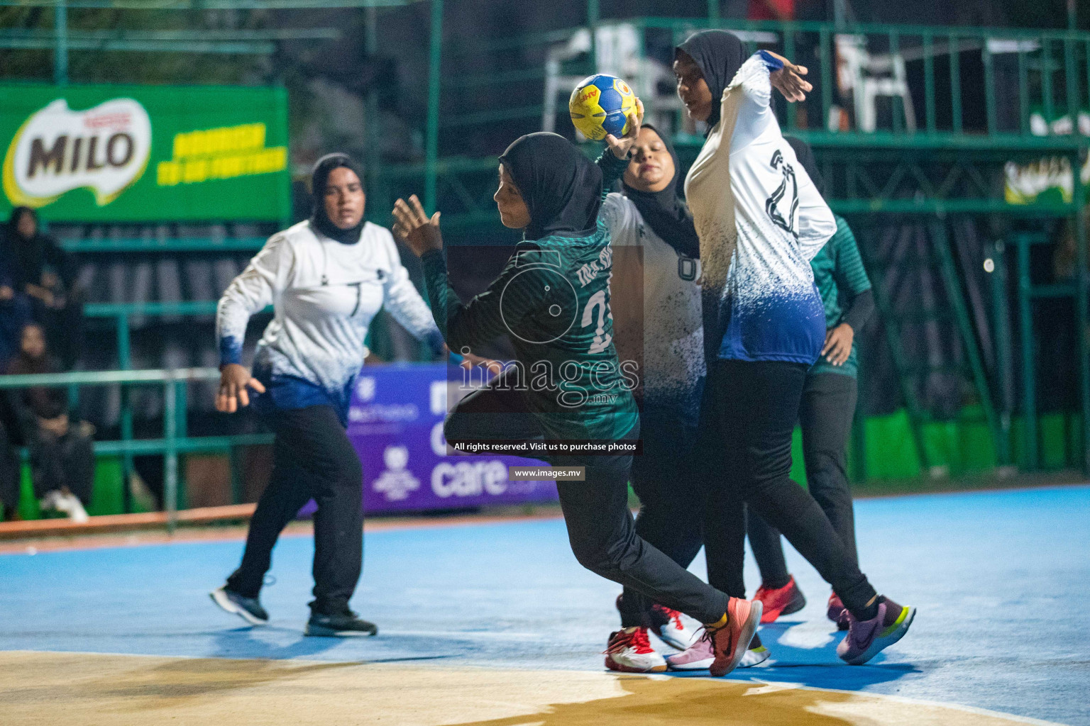 Day 2 of 6th MILO Handball Maldives Championship 2023, held in Handball ground, Male', Maldives on Friday, 21st May 2023 Photos: Nausham Waheed/ Images.mv