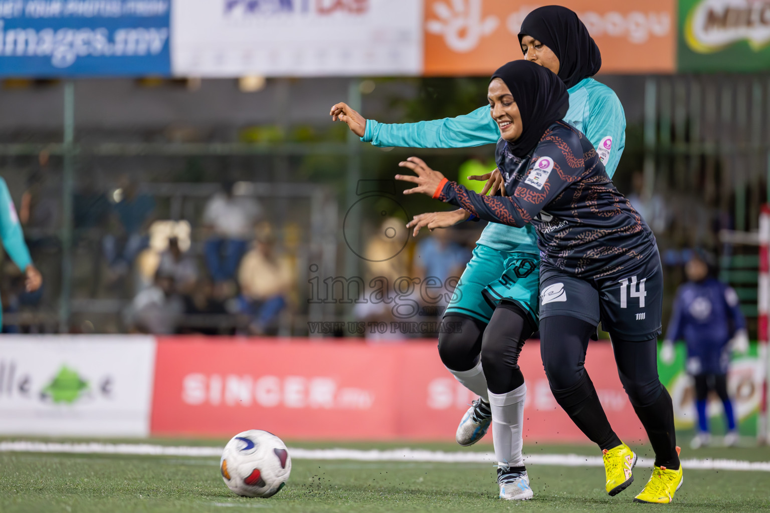 Dharumavanatha vs Youth RC in Eighteen Thirty 2024 held in Rehendi Futsal Ground, Hulhumale', Maldives on Friday, 13th September 2024. Photos: Ismail Thoriq / images.mv