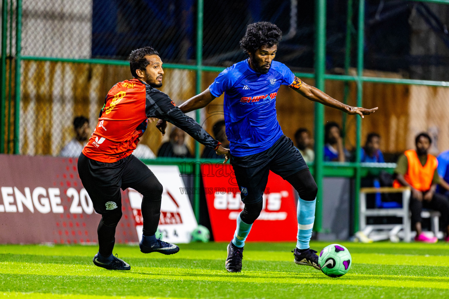 BG Sports Club vs FC Calms Blue in Day 3 of BG Futsal Challenge 2024 was held on Thursday, 14th March 2024, in Male', Maldives Photos: Nausham Waheed / images.mv