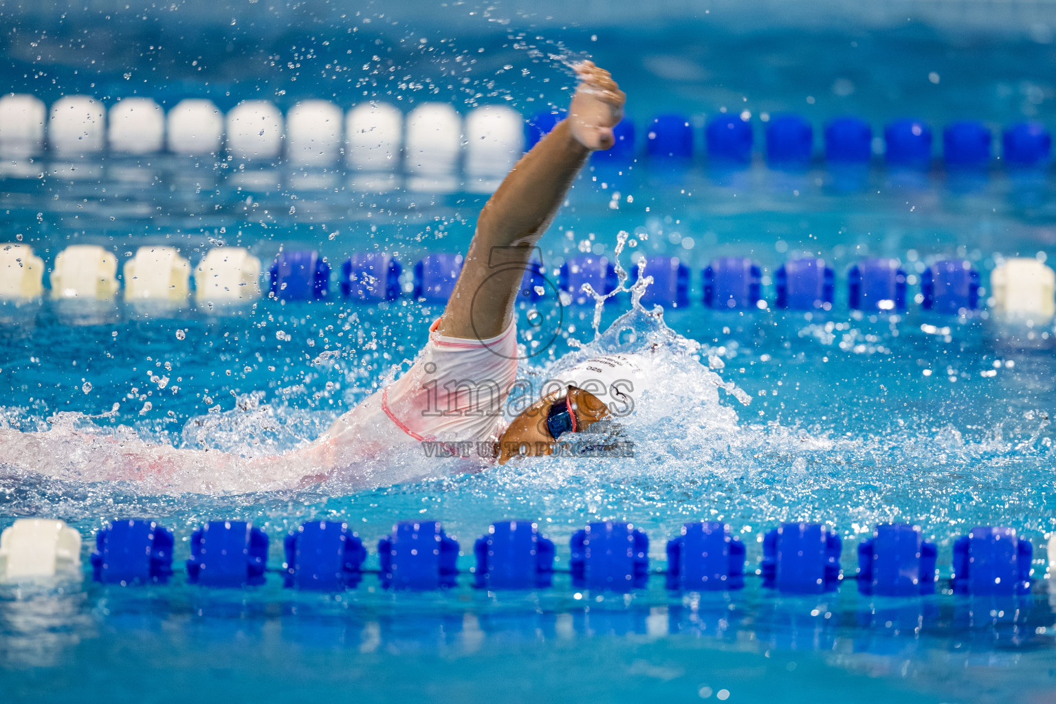 Day 5 of BML 21st Interschool Swimming Competition 2025 was held in Hulhumale' Swimming Pool, Hulhumale', Maldives on Wednesday, 15th October 2025. 
Photos: Hassan Simah / images.mv