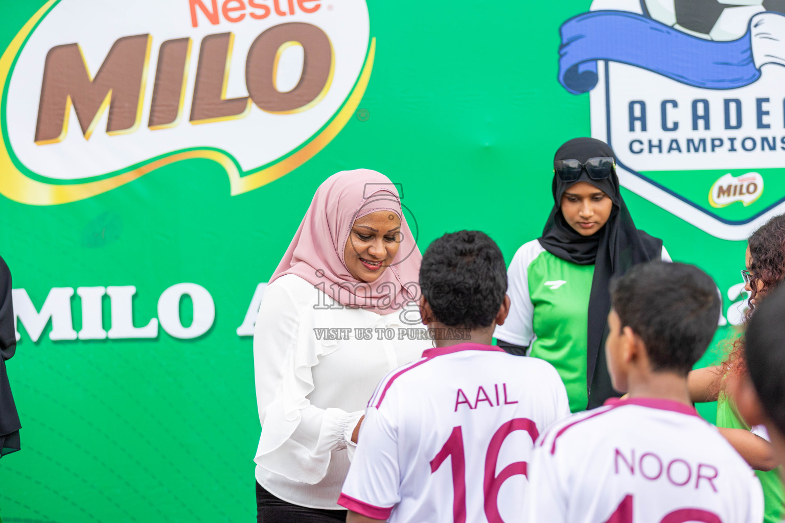 Final Day  of MILO Academy Championship 2024 - U12 was held at Henveiru Grounds in Male', Maldives on Thursday, 7th July 2024. Photos: Shuu Abdul Sattar / images.mv