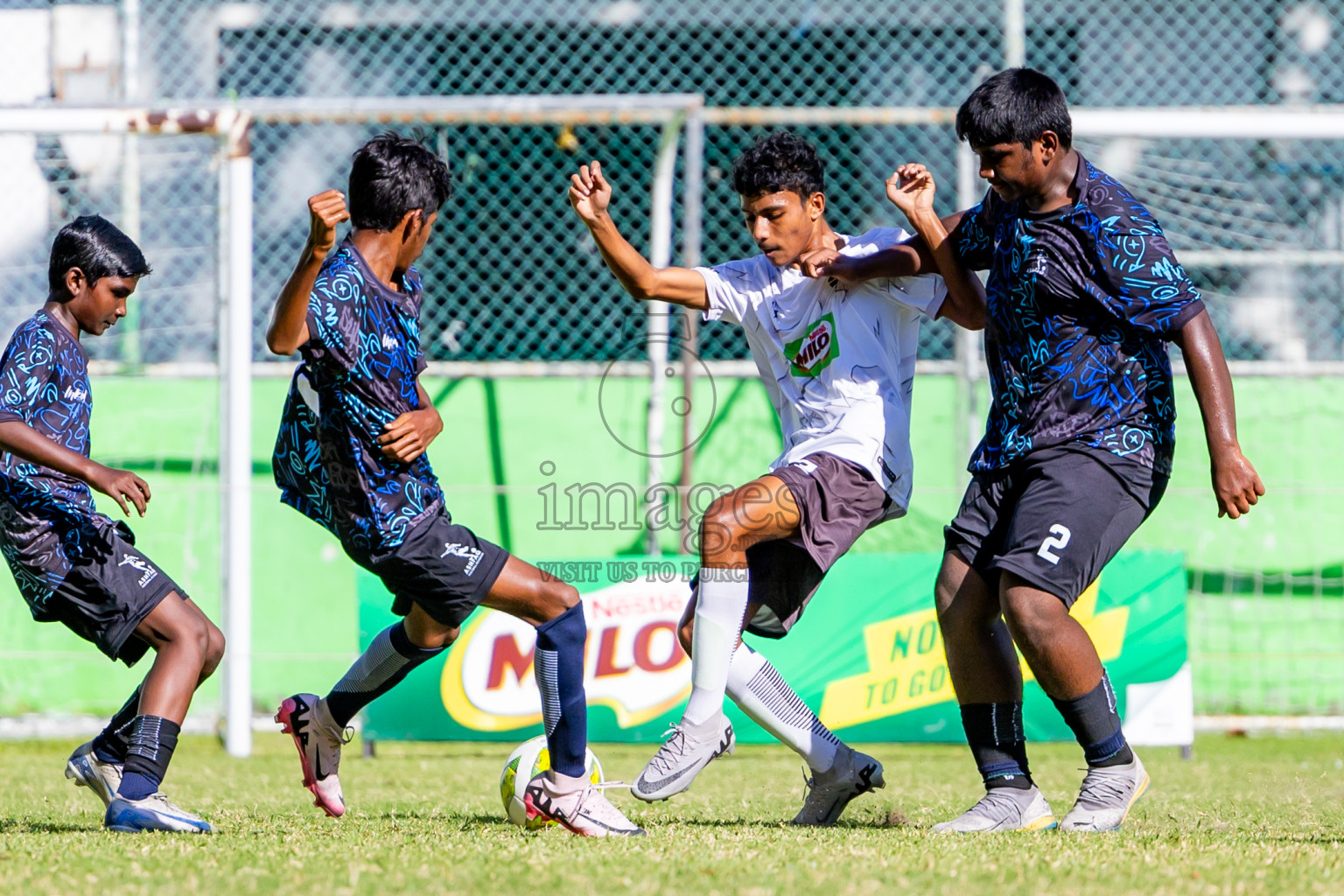 Day 1 of MILO Academy Championship 2024 held in Henveyru Stadium, Male', Maldives on Thursday, 31st October 2024. Photos by Nausham Waheed / Images.mv