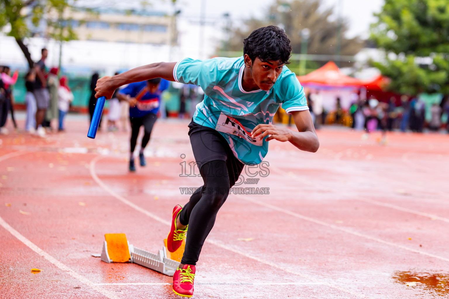 Day 6 of Inter-school Athletics Championship 2025 held in Ekuveni Synthetic Track, Male', Maldives on Sunday, 12th October 2025. Photos by: Nausham Waheed / Images.mv