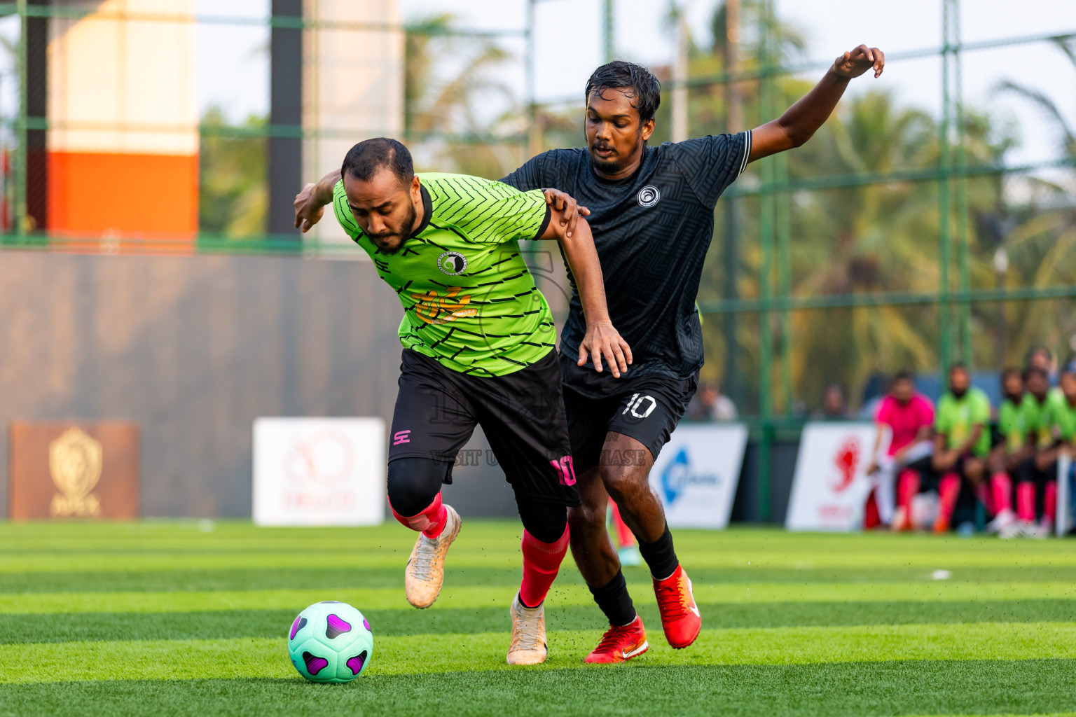 JJ Sports Clubvs Fasgandu SC in Day 1 of BG Futsal Challenge 2024 was held on Thursday, 12th March 2024, in Male', Maldives Photos: Nausham Waheed / images.mv