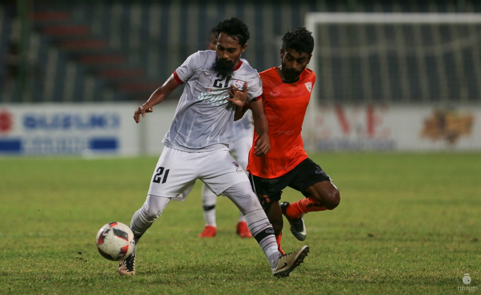 TC Sports and Club Eagles played to a goalless draw in the Male' League in Male', Maldives, Sunday, July 09, 2017. (Images.mv Photo/ Hussain Sinan). 