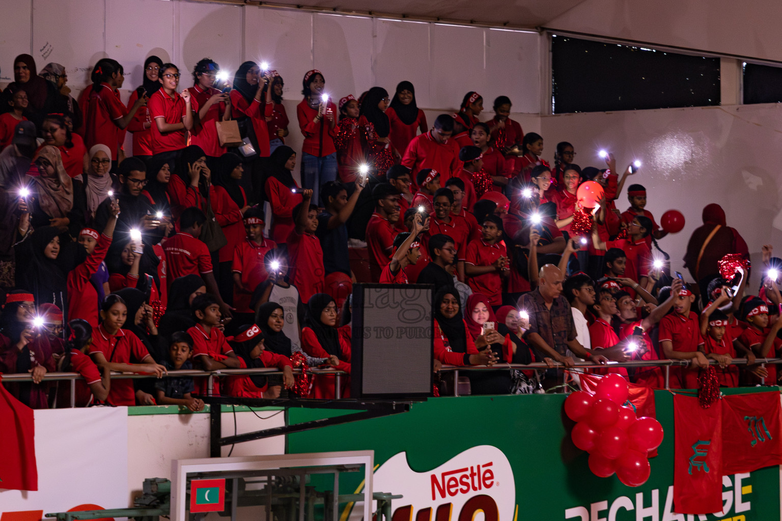 Finals of 26th Inter-School Netball Tournament 2025 was held in Social Center Indoor Hall on Saturday, 8th November 2025. Photos: Areef Adam / images.mv