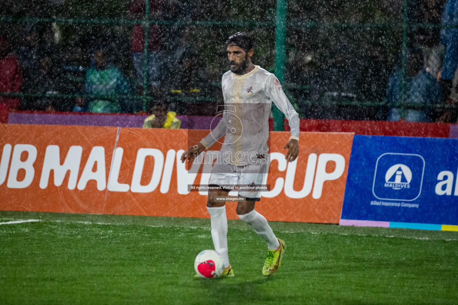 MPL vs Customs RC in Club Maldives Cup 2022 was held in Hulhumale', Maldives on Monday, 10th October 2022. Photos: Hassan Simah/ images.mv