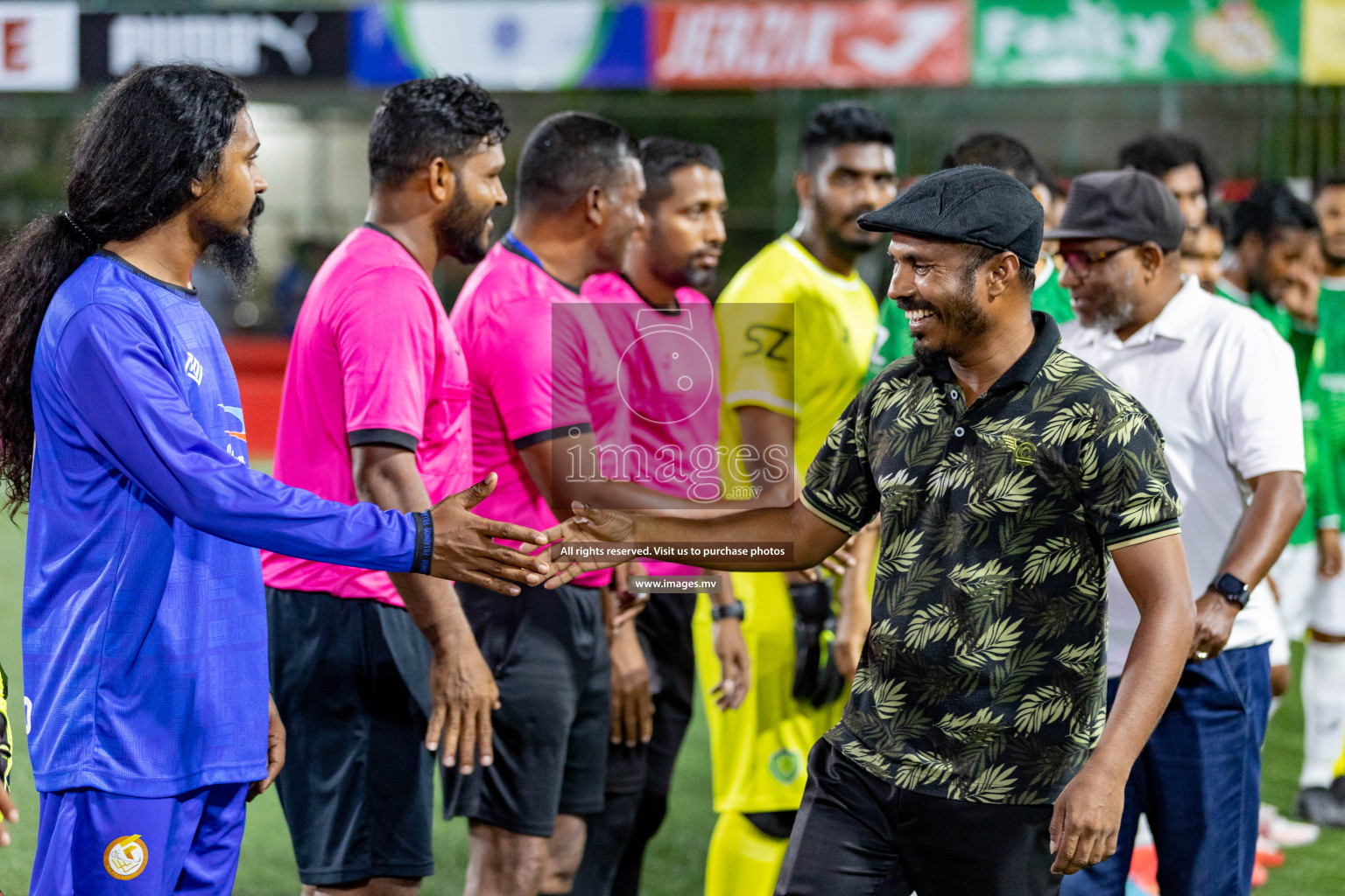 HA. Filladhoo vs HA. Thakandhoo in Day 6 of Golden Futsal Challenge 2023 on 10 February 2023 in Hulhumale, Male, Maldives