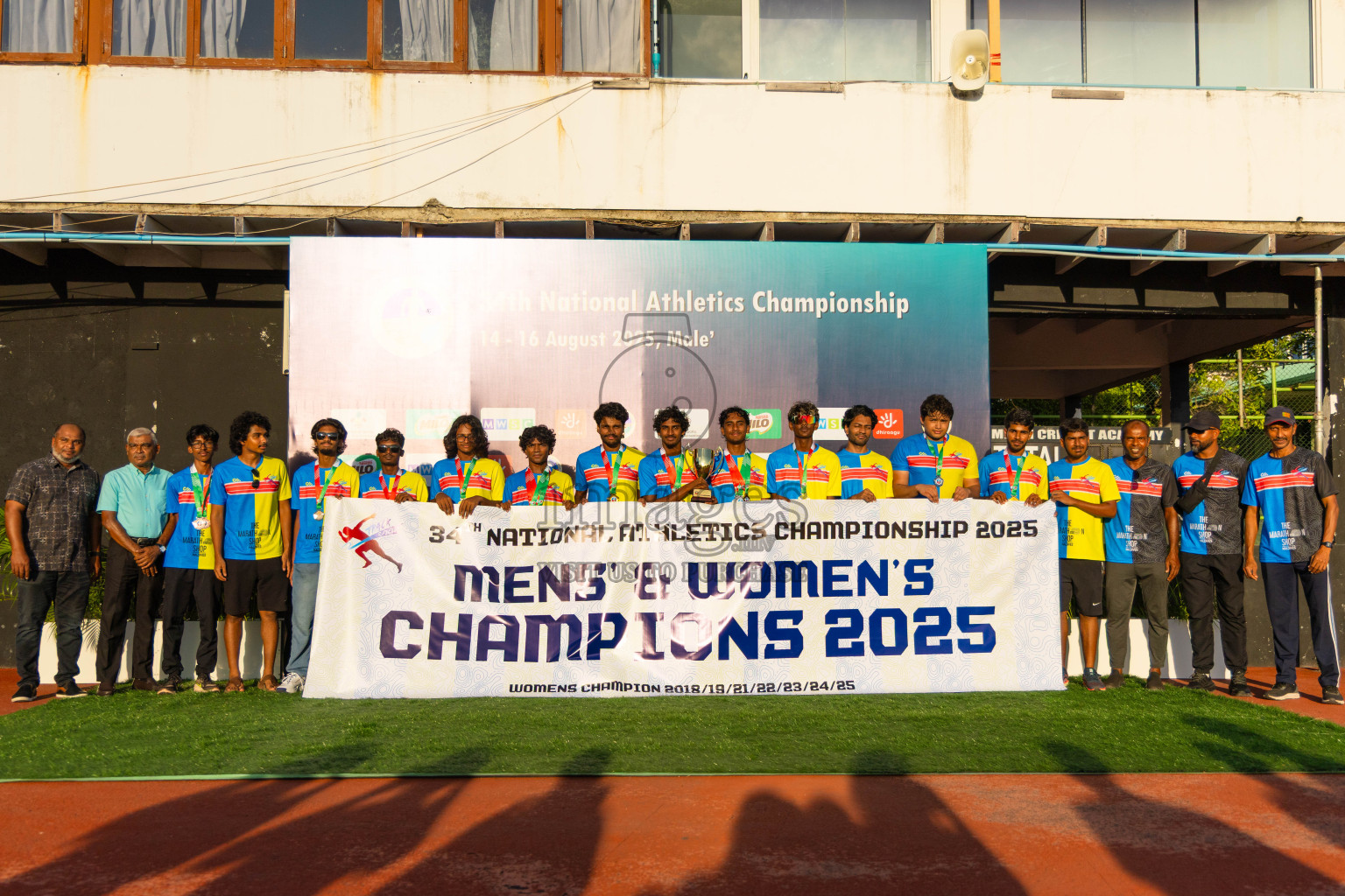 Day 3 of National Athletics Championship 2025 was held at Ekuveni Running Ground in Male', Maldives on Saturday, 16th August 2025. Photos: Hasni / images.mv