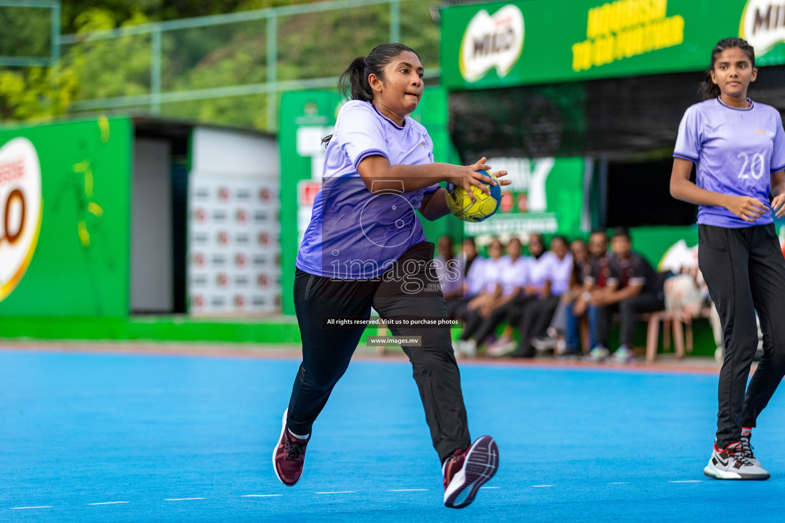 Day 4 of 7th Inter-Office/Company Handball Tournament 2023, held in Handball ground, Male', Maldives on Monday, 18th September 2023 Photos: Nausham Waheed/ Images.mv