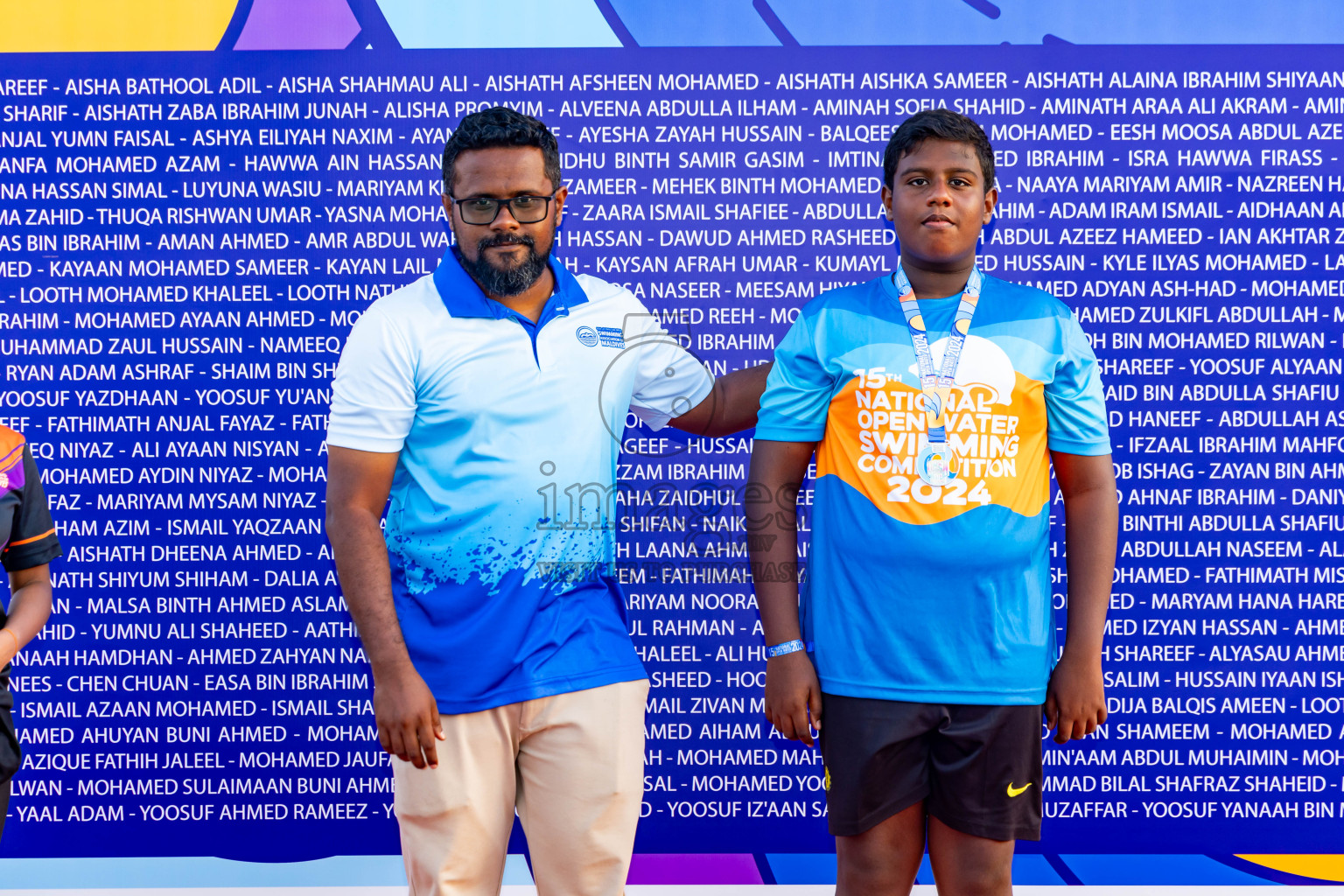 15th National Open Water Swimming Competition 2024 held in Kudagiri Picnic Island, Maldives on Saturday, 28th September 2024. Photos: Nausham Waheed / images.mv