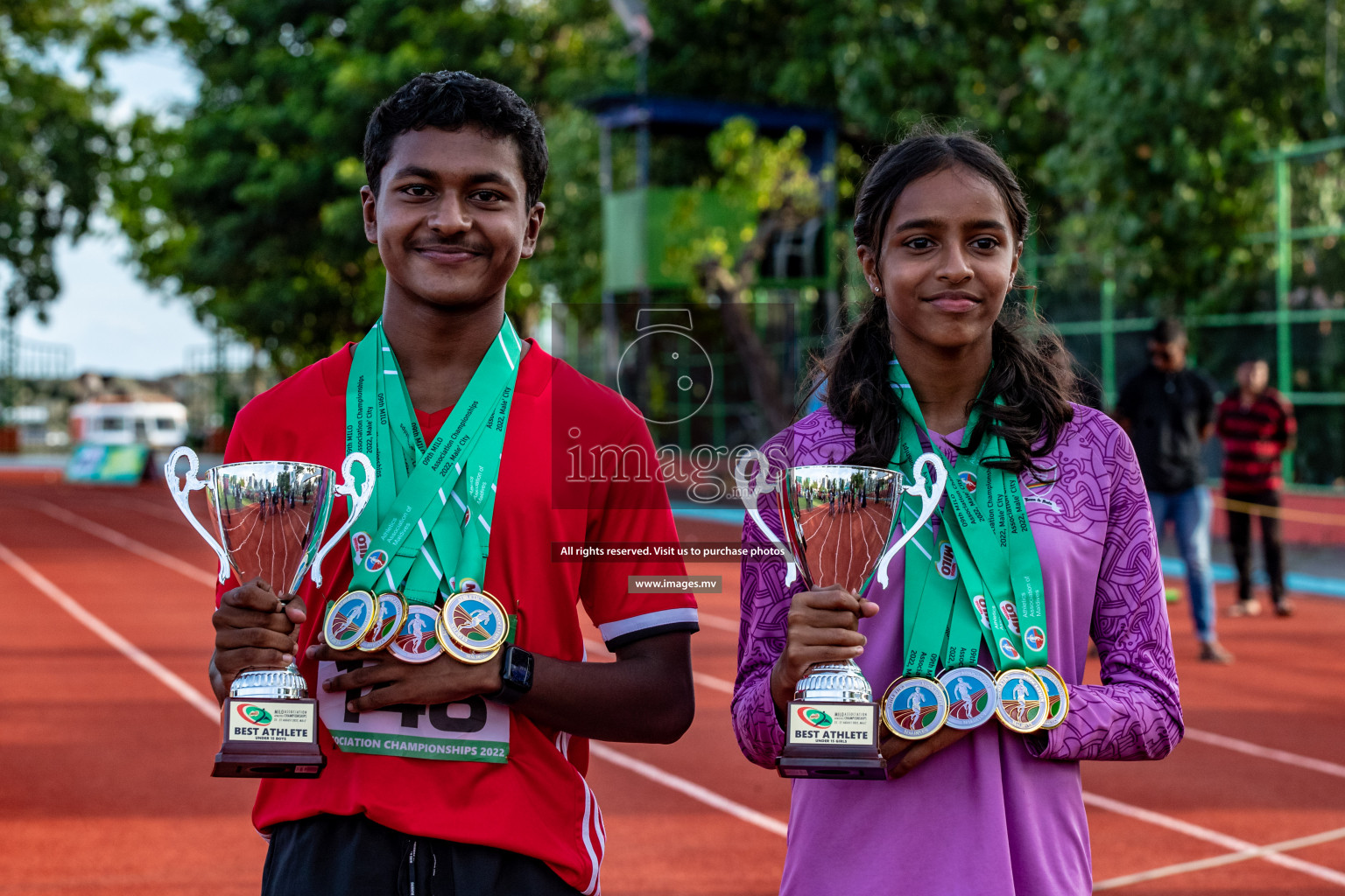 Day 3 of Milo Association Athletics Championship 2022 on 27th Aug 2022, held in, Male', Maldives Photos: Nausham Waheed / Images.mv