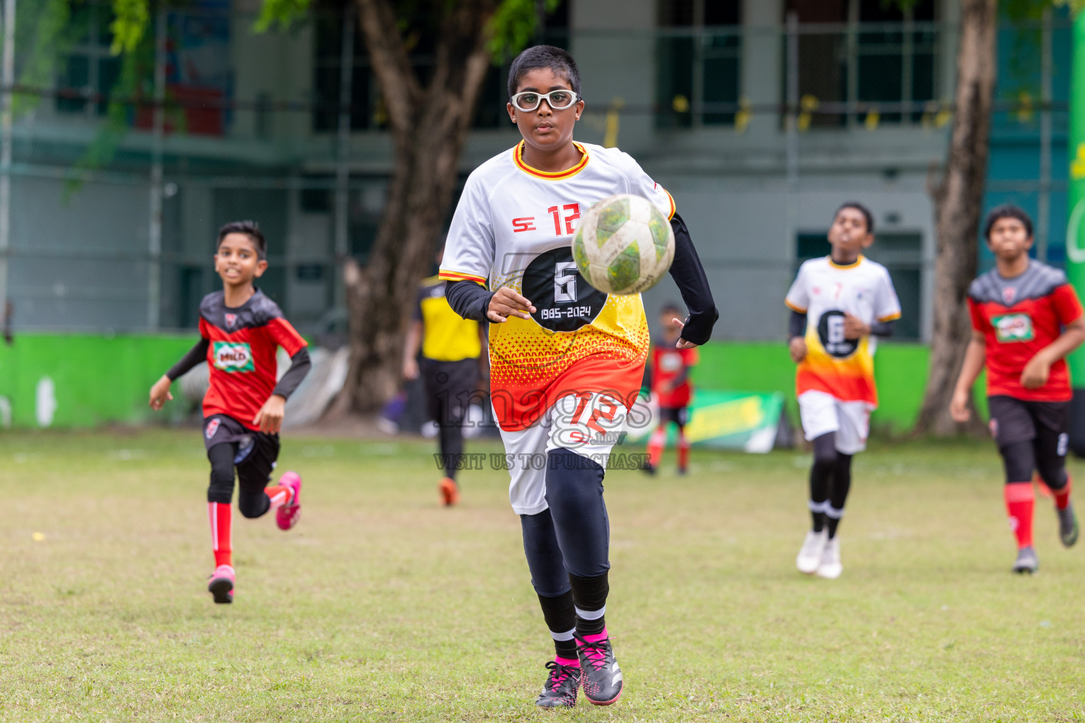 Day 2 of MILO Academy Championship 2024 - U12 was held at Henveiru Grounds in Male', Maldives on Friday, 5th July 2024.
Photos: Ismail Thoriq / images.mv