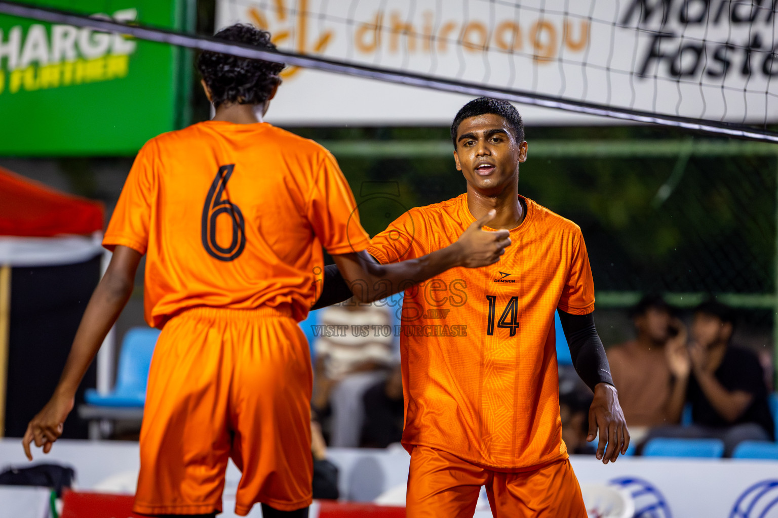 Sports Club Vision vs Sports Club Dhirun in the Bronze Match of Milo National Junior Volleyball Championship 2025 Men's Division was held on Saturday, 29th November 2025 at Ekuveni Turf Court Male', Maldives. Photos: Nausham Waheed / images.mv
