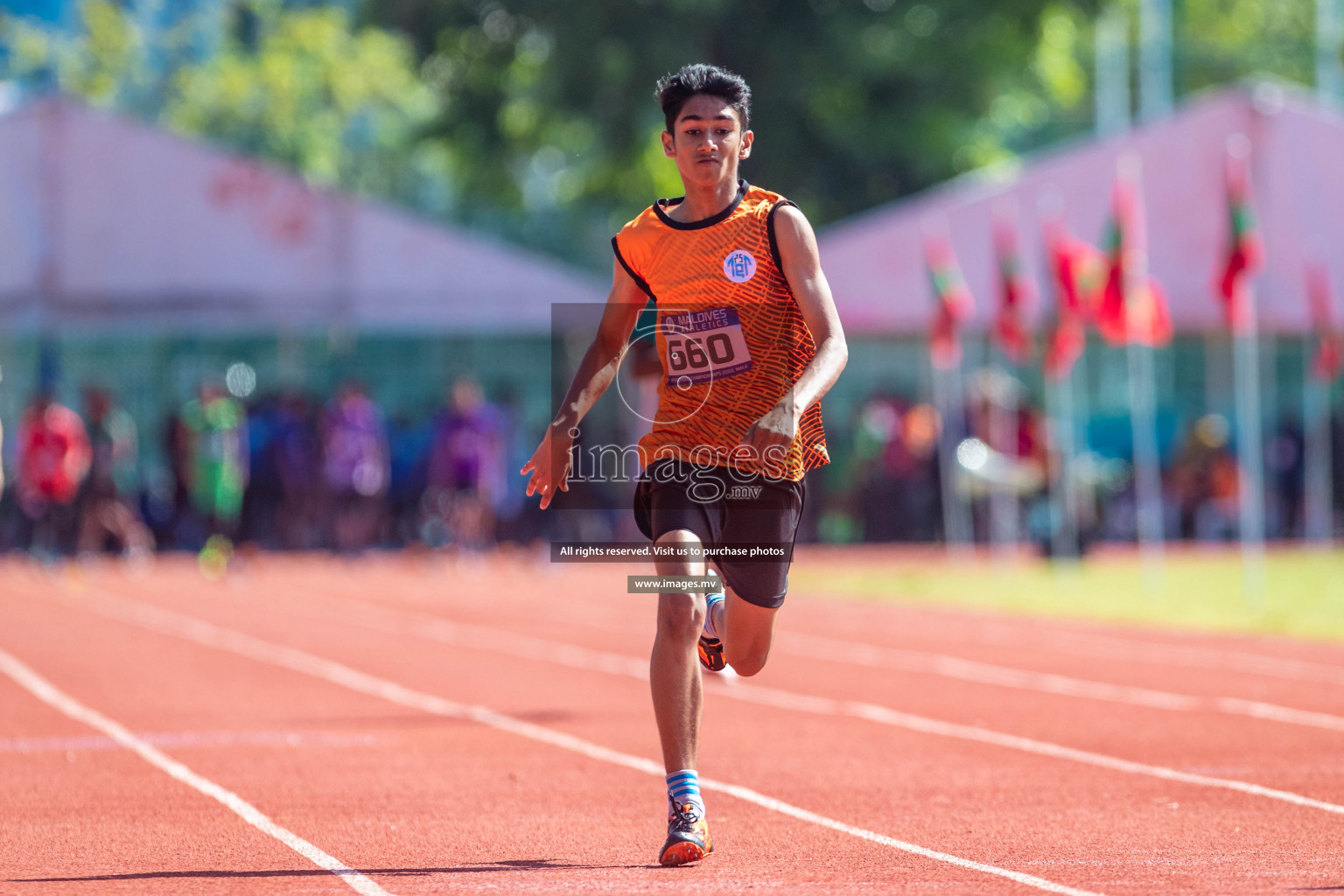 Day 1 of Inter-School Athletics Championship held in Male', Maldives on 22nd May 2022. Photos by: Maanish / images.mv