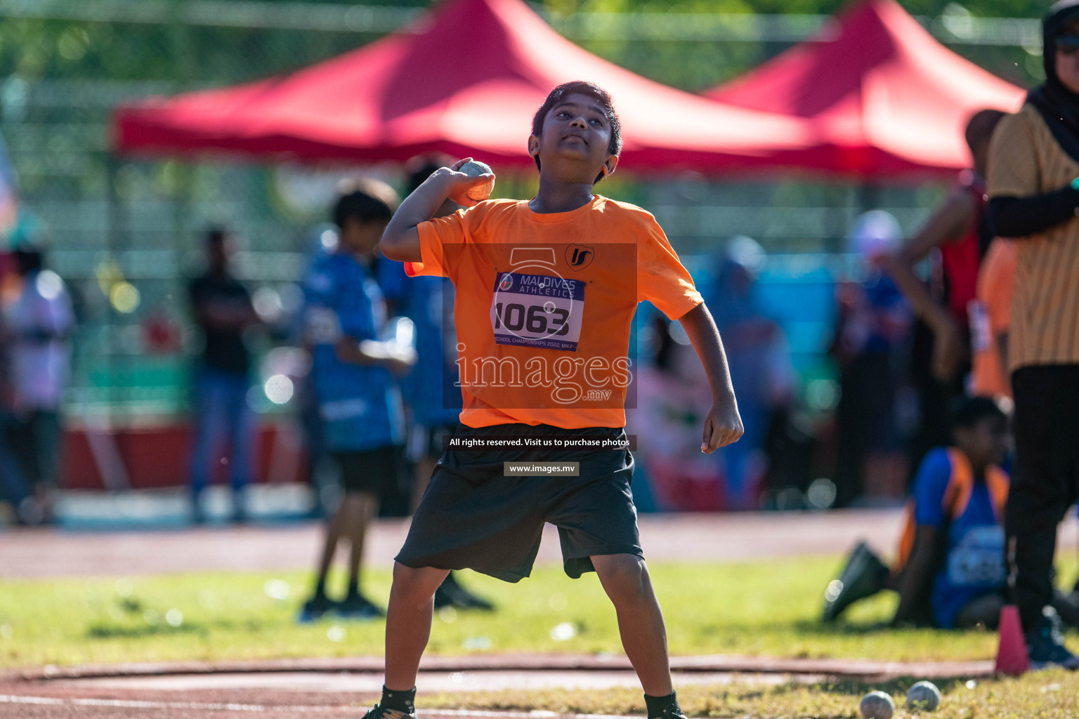 Day 5 of Inter-School Athletics Championship held in Male', Maldives on 27th May 2022. Photos by: Nausham Waheed / images.mv