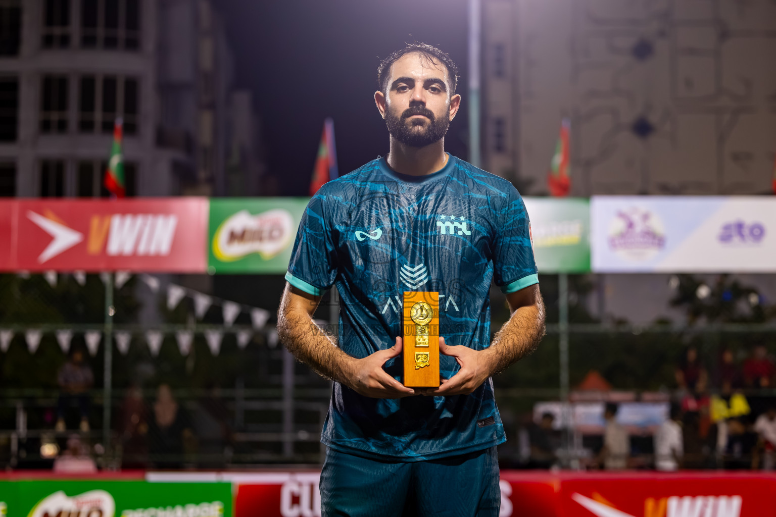 MPL vs Dhiraagu in Day 3 of Club Maldives Cup 2025 was held in Rehendi Futsal Ground, Hulhumale', Maldives on Tuesday, 30th September 2025. Photos: Nausham Waheed / images.mv