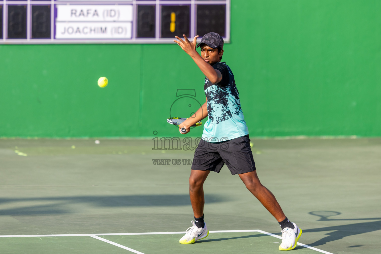 Day 3 of ATF Maldives Junior Open Tennis was held in Male' Tennis Court, Male', Maldives on Wednesday, 11th December 2024. Photos: Ismail Thoriq / images.mv