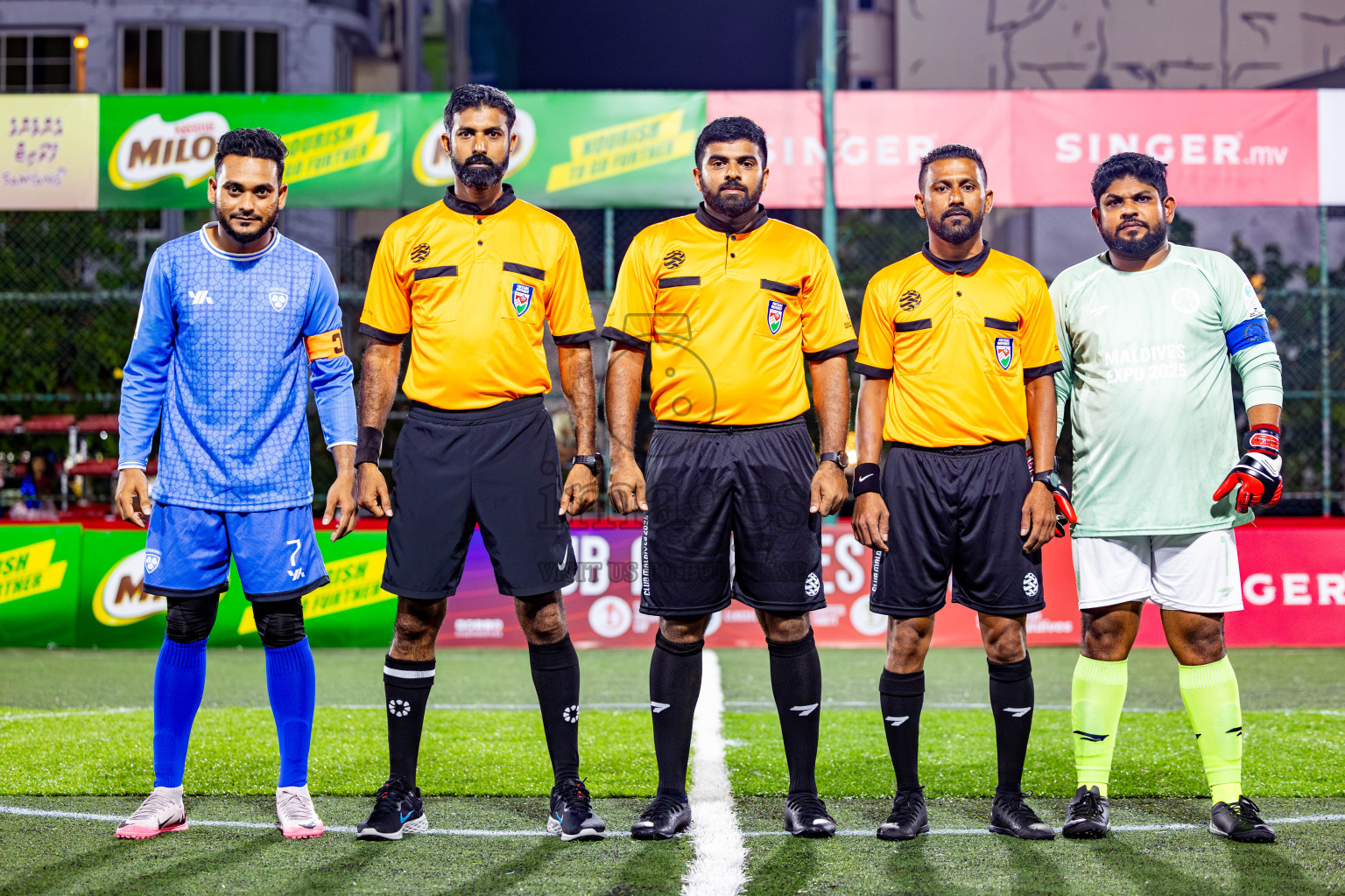 TRADE CLUB vs CLUB NDA in Club Maldives Classic 2024 held in Rehendi Futsal Ground, Hulhumale', Maldives on Thursday, 12th September 2024. Photos: Nausham Waheed / images.mv