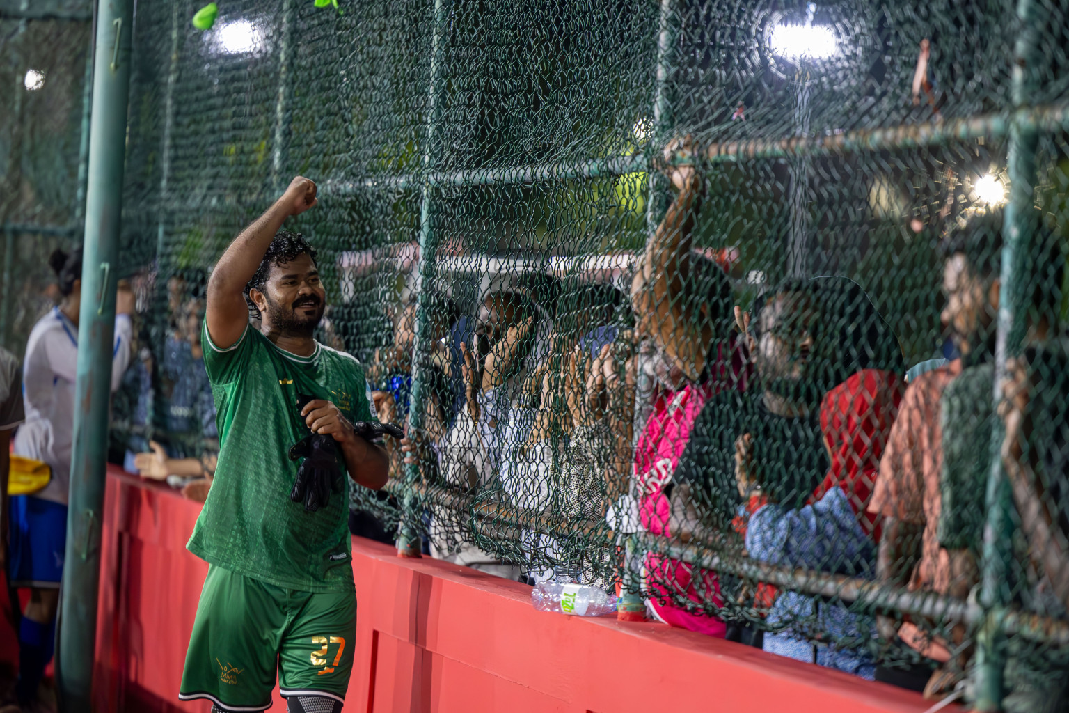 Team Badhahi vs Kulhivaru Vuzaara Club in the Semi-finals of Club Maldives Classic 2024 held in Rehendi Futsal Ground, Hulhumale', Maldives on Thursday, 19th September 2024. Photos: Ismail Thoriq / images.mv