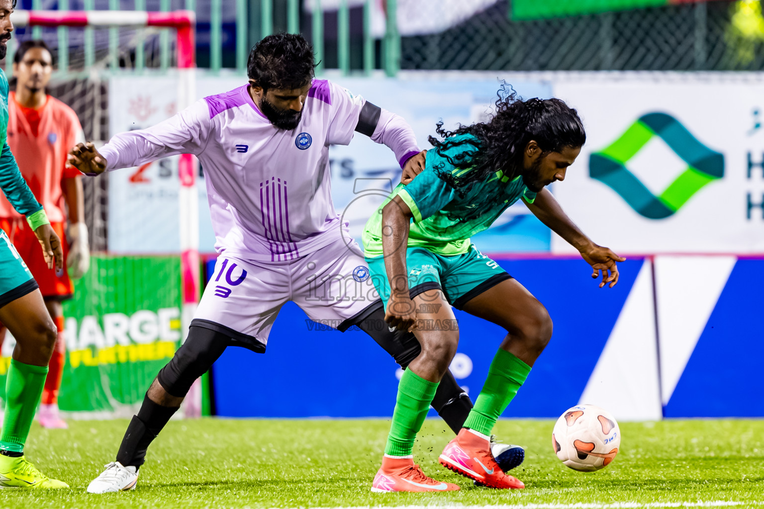 Hulhumale Hospital vs Team MCC in Day 10 of Club Maldives Cup Classic 2025 was held in Rehendi Futsal Ground, Hulhumale', Maldives on Wednesday, 24th September 2025. Photos: Nausham Waheed / images.mv