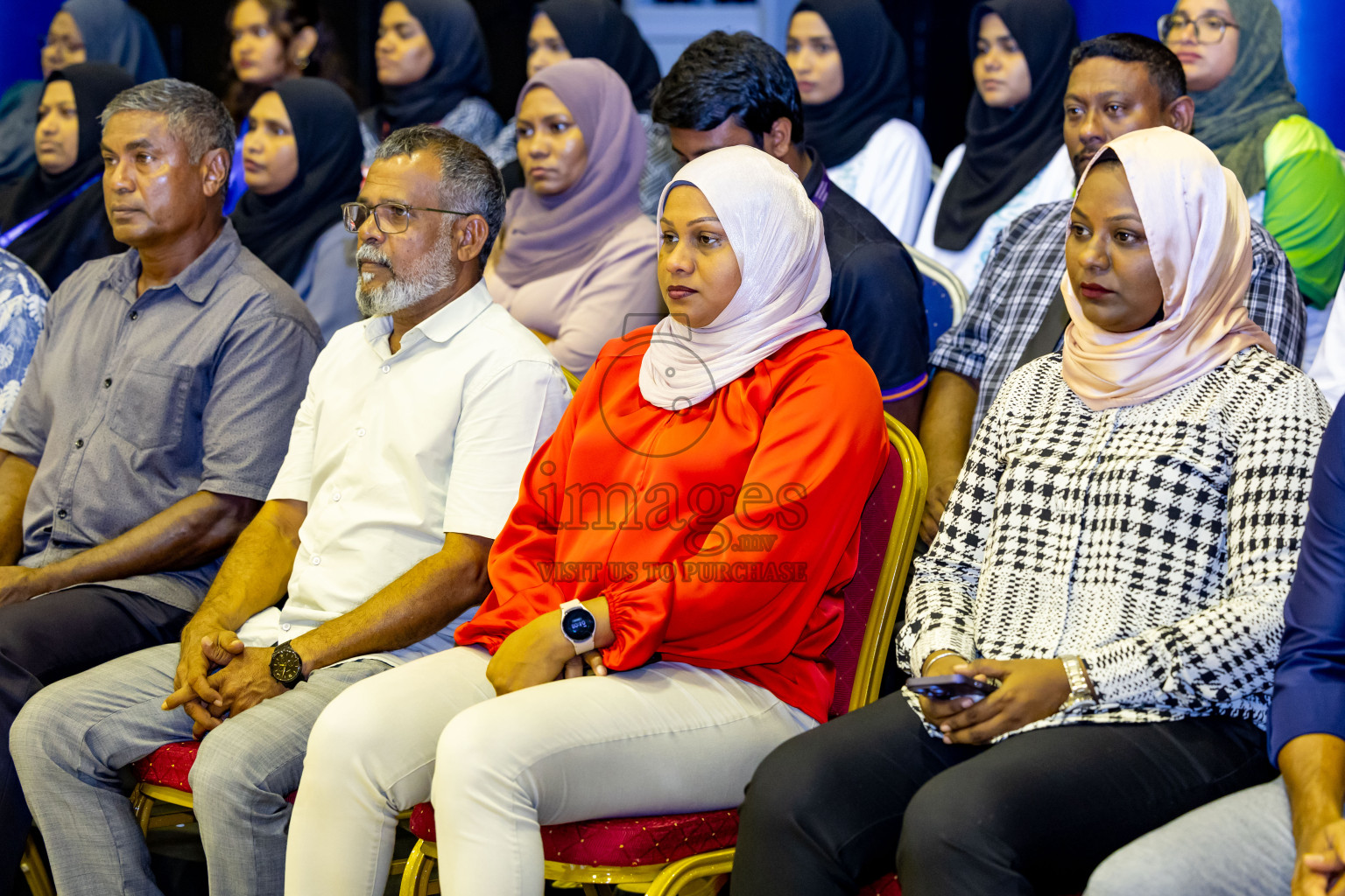 Day 1 of 25th Milo Inter-School Netball Tournament was held in Social Center at Male', Maldives on Thursday, 8th August 2024. Photos: Nausham Waheed / images.mv