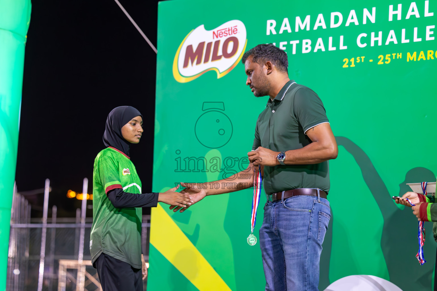 Finals of Milo Ramadan Half Court Netball Challenge on 24th March 2024, held in Central Park, Hulhumale, Male', Maldives
Photos: Ismail Thoriq / imagesmv