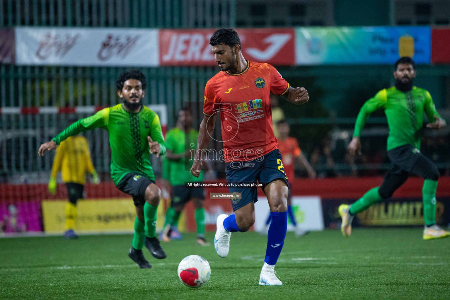 HA. Hoarafushi vs HA. Vashafaru in Day 3 of Golden Futsal Challenge 2023 on 07 February 2023 in Hulhumale, Male, Maldives