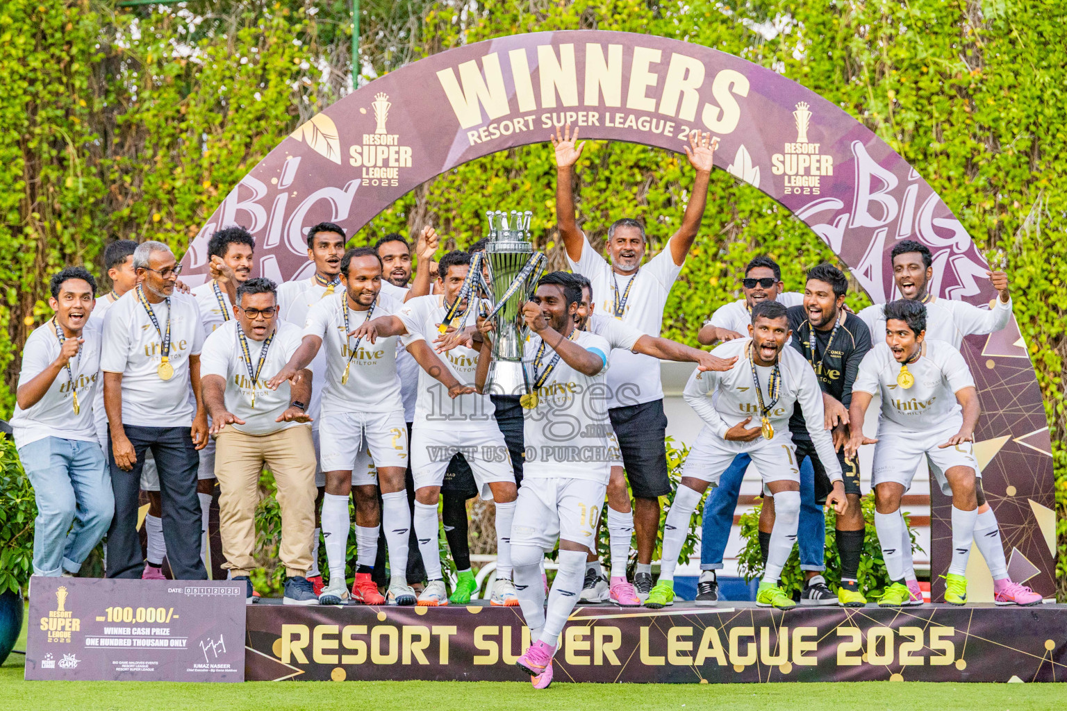 Conrad Maldives vs Joali Maldives in the Final of Resort Super League 2025 was held on Wednesday, 5th November 2025 in Jumeirah Olhaheli Island Maldives, Photos: Areef Adam / images.mv