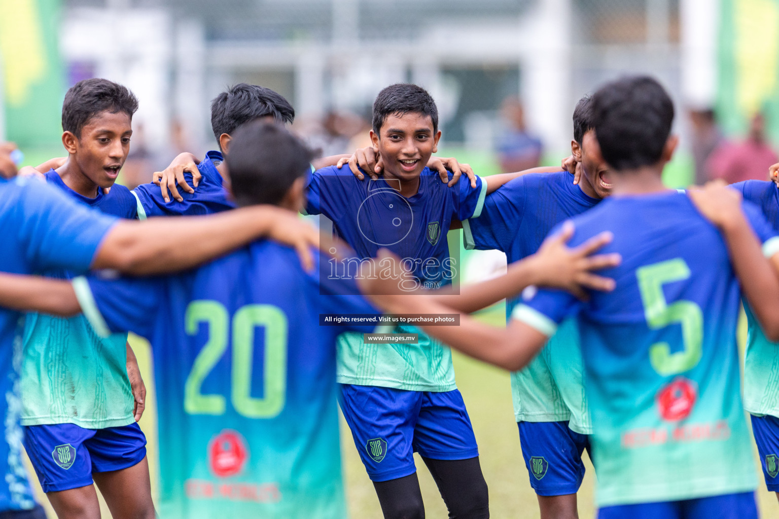 Day 2 of MILO Academy Championship 2023 (u14) was held in Henveyru Stadium Male', Maldives on 4th November 2023. Photos: Nausham Waheed / images.mv