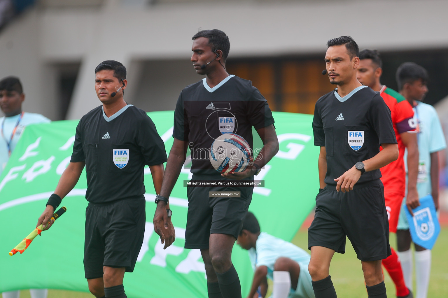 Kuwait vs Bangladesh in the Semi-final of SAFF Championship 2023 held in Sree Kanteerava Stadium, Bengaluru, India, on Saturday, 1st July 2023. Photos: Nausham Waheed, Hassan Simah / images.mv