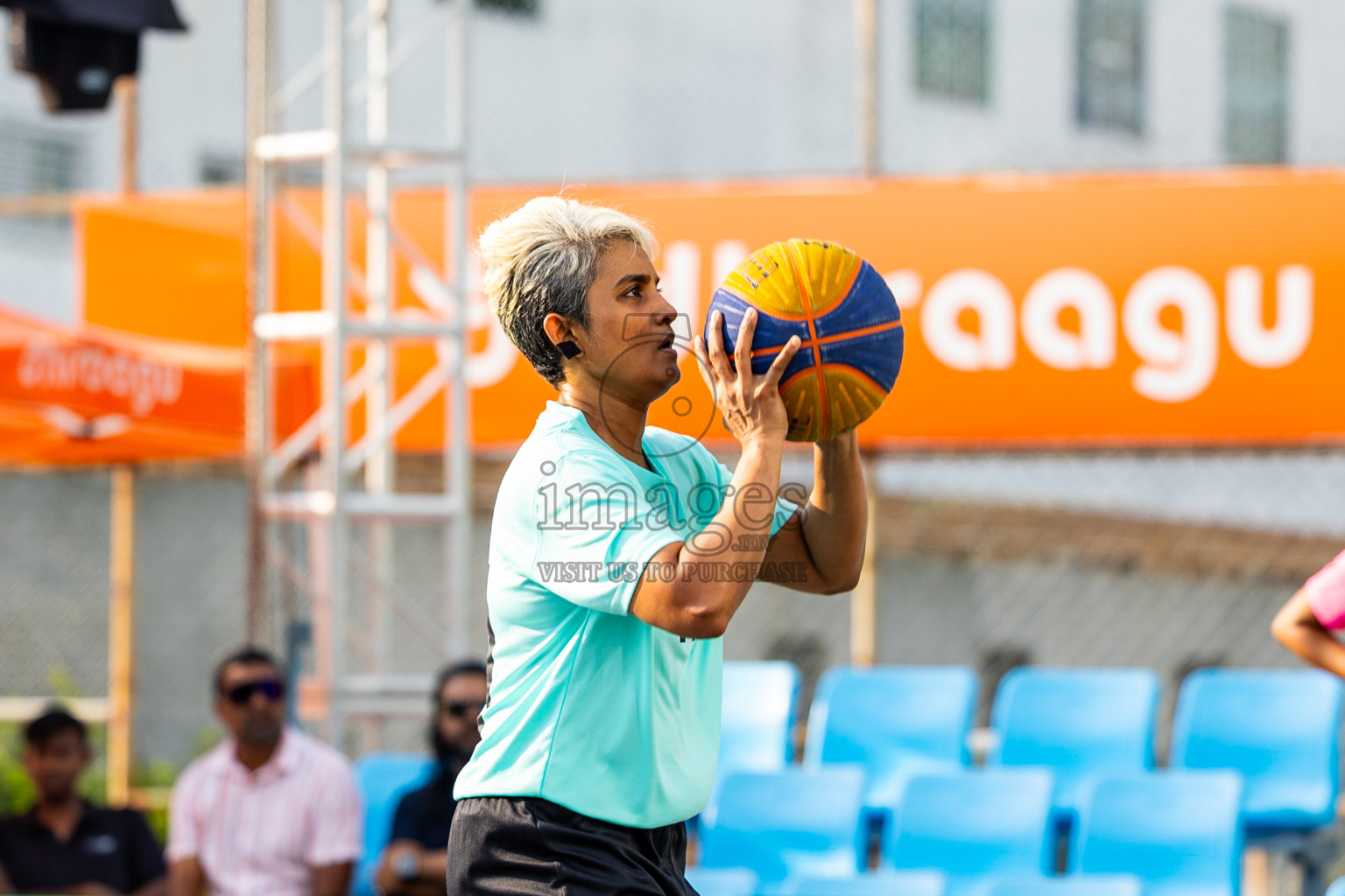 Day 5 of MILO Ramadan 3x3 Challenge 2024 was held in Ekuveni Outdoor Basketball Court at Male', Maldives on Saturday, 16th March 2024.
Photos: Mohamed Mahfooz Moosa / images.mv