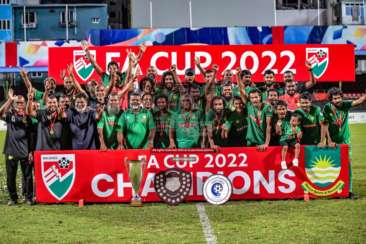 Maziya Sports & RC vs Club Valencia in the Finals of FA Cup 2022 on 22nd Aug 2022, held in National Football Stadium, Male', Maldives Photos: Nausham Waheed / Images.mv