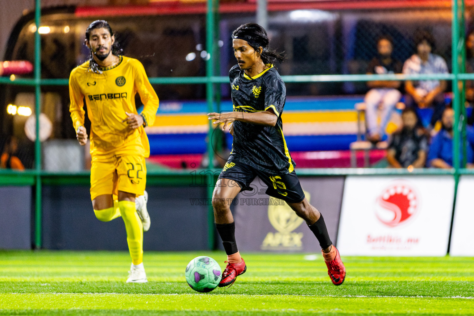 RDL vs Fasthari SC in Day 2 of Quarter Finals of BG Futsal Challenge 2024 was held on Saturday , 30th March 2024, in Male', Maldives Photos: Nausham Waheed / images.mv