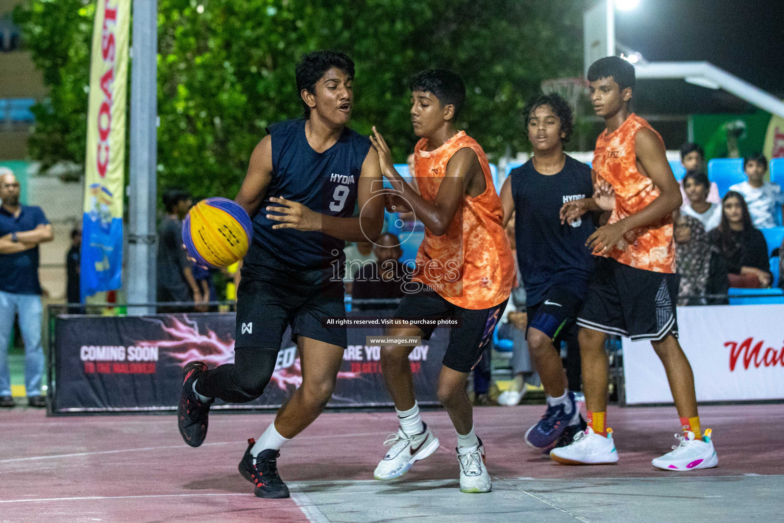 Day4 of Slamdunk by Sosal on 15th April 2023 held in Male'. Photos: Nausham waheed /images.mv