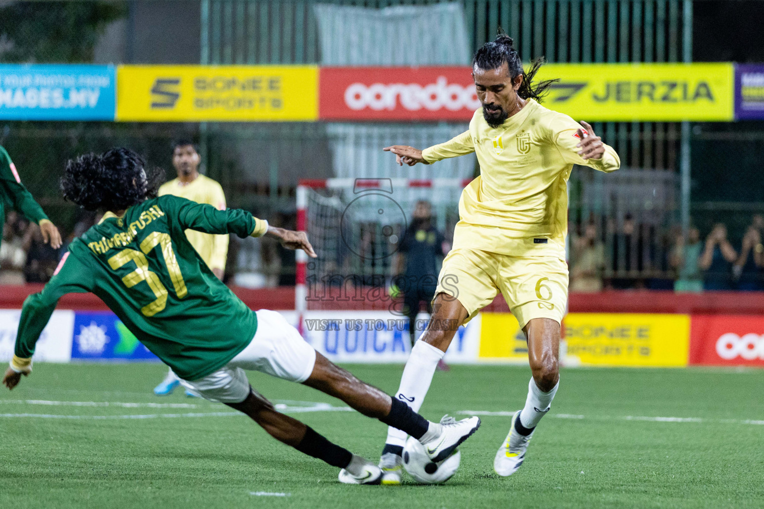 Opening of Golden Futsal Challenge 2024 with Charity Shield Match between L.Gan vs Th. Thimarafushi was held on Sunday, 14th January 2024, in Hulhumale', Maldives Photos: Nausham Waheed / images.mv