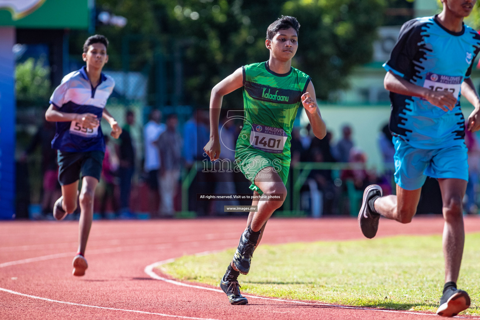 Day 2 of Inter-School Athletics Championship held in Male', Maldives on 25th May 2022. Photos by: Maanish / images.mv