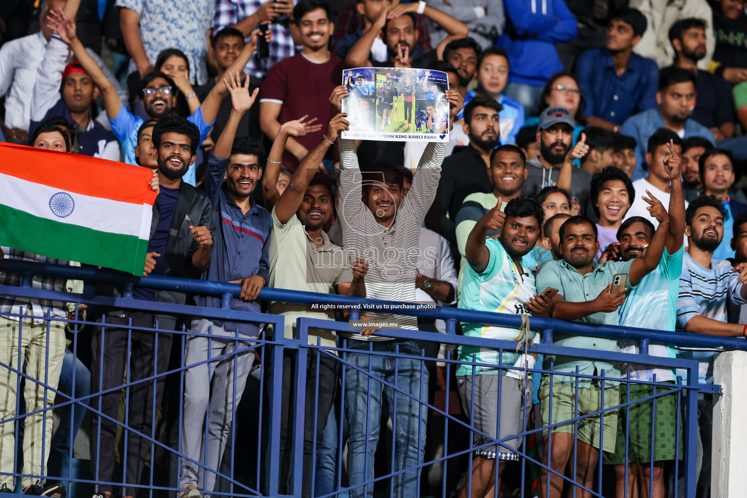 Kuwait vs India in the Final of SAFF Championship 2023 held in Sree Kanteerava Stadium, Bengaluru, India, on Tuesday, 4th July 2023. Photos: Nausham Waheed / images.mv