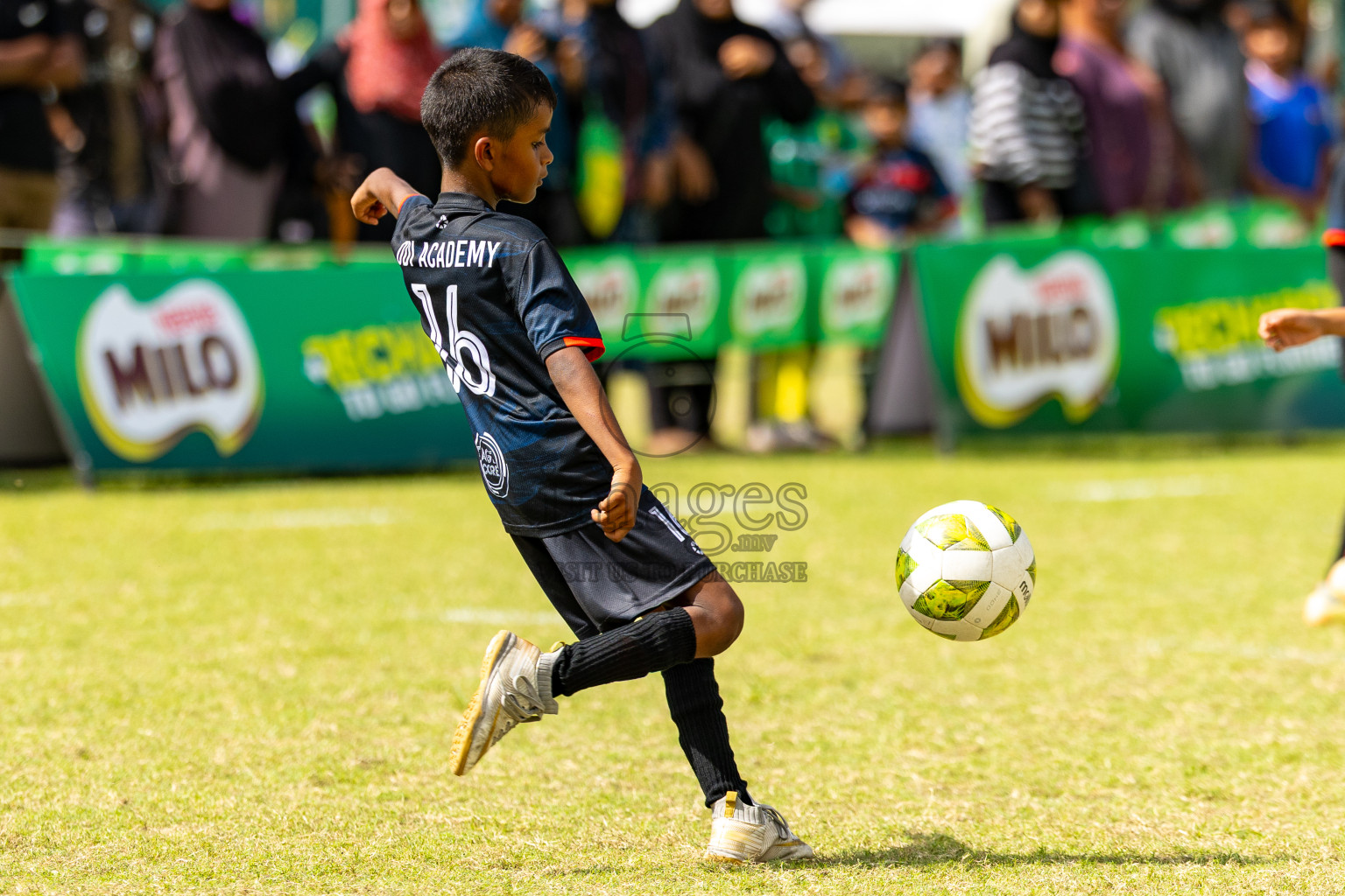 Day 2 of MILO SVAM Juniors 2025 (U-8) was held at Henveiru Stadium in Male', Maldives on Friday, 27th June 2025. Photos: Mohamed Mahfooz Moosa / images.mv