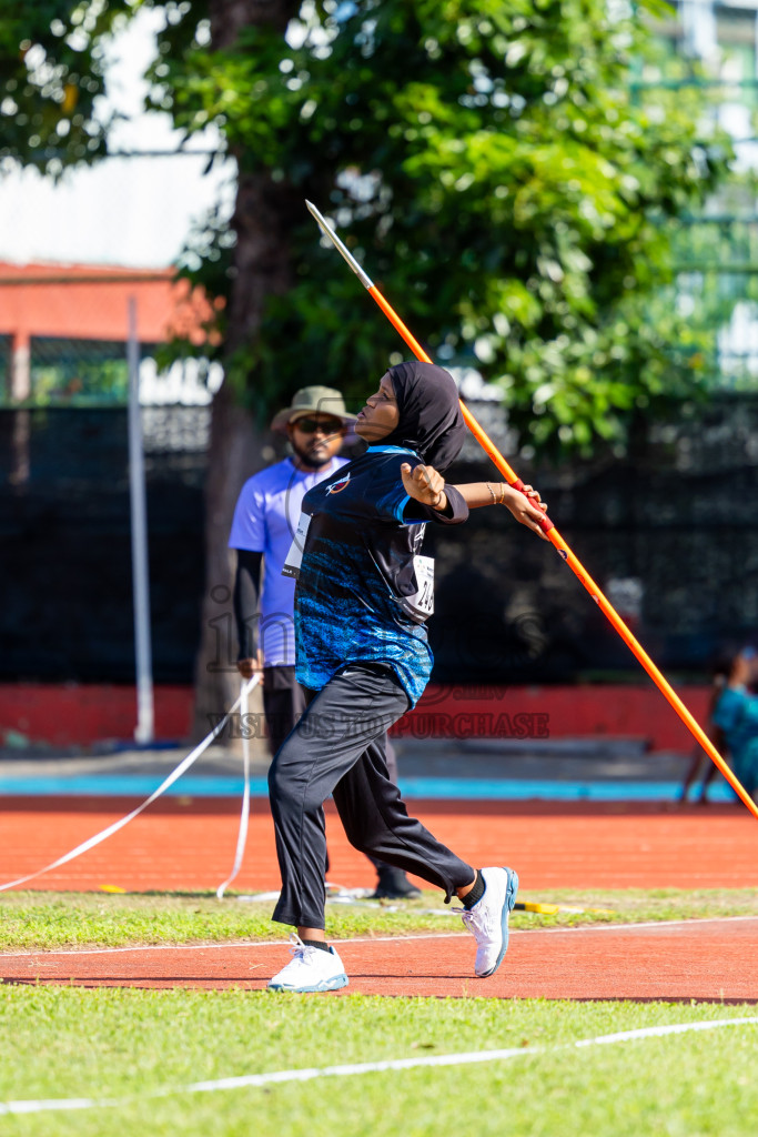 Day 1 of 33rd National Athletics Championship was held in Ekuveni Track at Male', Maldives on Thursday, 5th September 2024. Photos: Nausham Waheed / images.mv