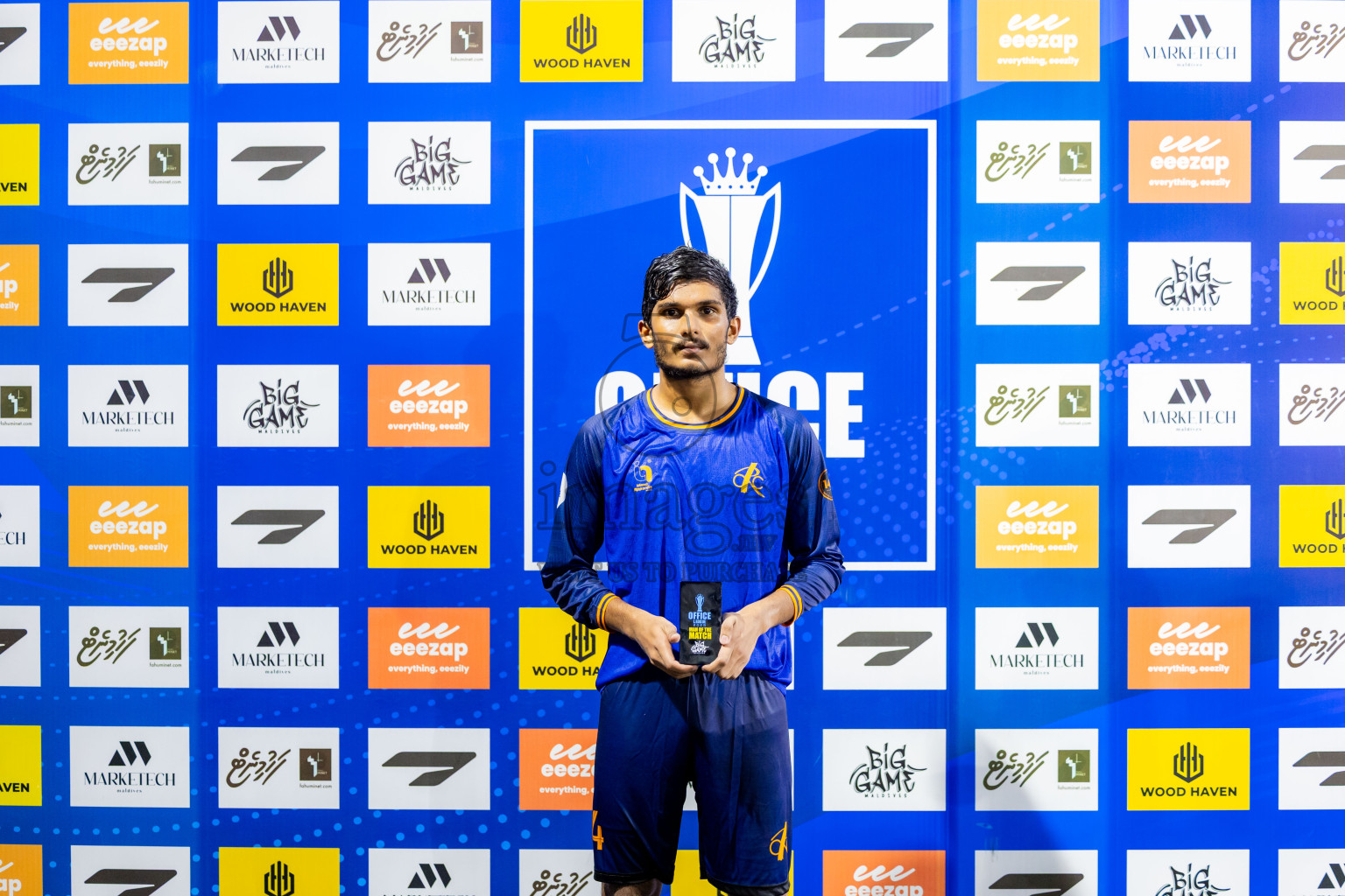 Dharumavantha vs Customs RC in Day 13 of Office League 2025 was held on Monday, 28th April 2025 in Hulhumale', Maldives. Photos: Nausham Waheed / images.mv