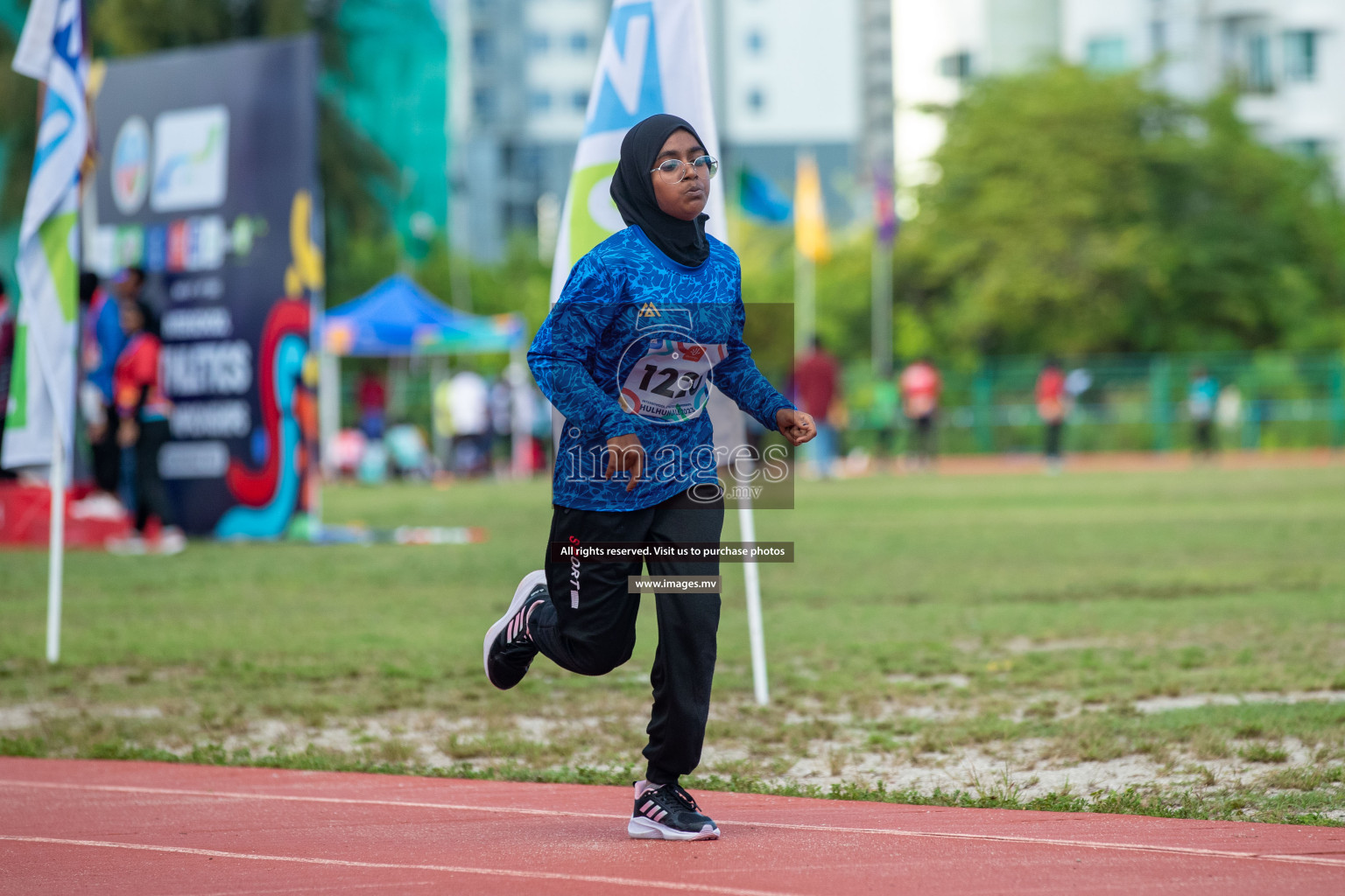 Day two of Inter School Athletics Championship 2023 was held at Hulhumale' Running Track at Hulhumale', Maldives on Sunday, 15th May 2023. Photos: Nausham Waheed / images.mv